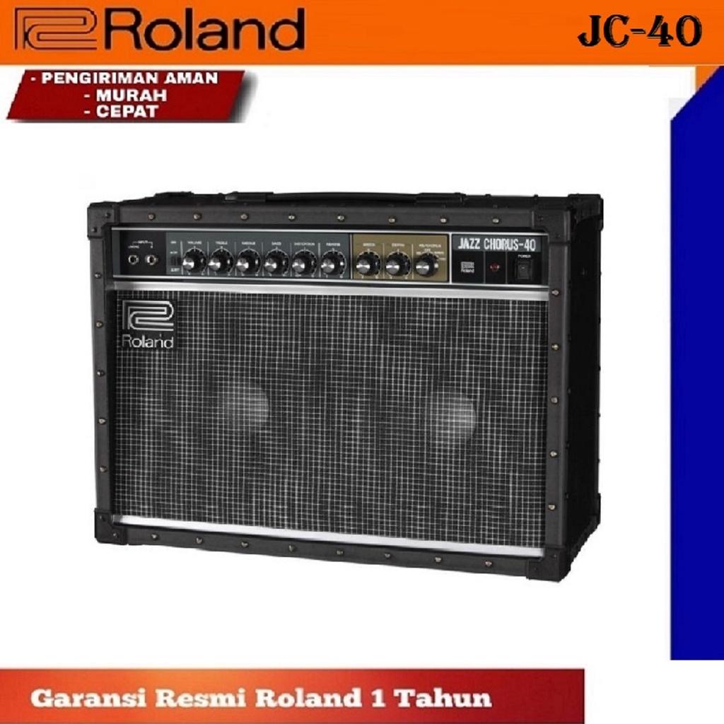 ROLAND JC-40 Jazz Chorus Guitar Amplifier/ Roland JC40 Jazz Chorus
