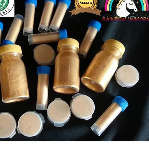 

HOT Product HALAL 1g METALLIC GOLD LUSTRE DUST EMAS EDIBLE COKLAT LUSTER CAKE KUE EAT FONDANT COKLAT KUE DIMSUM serbuuu !