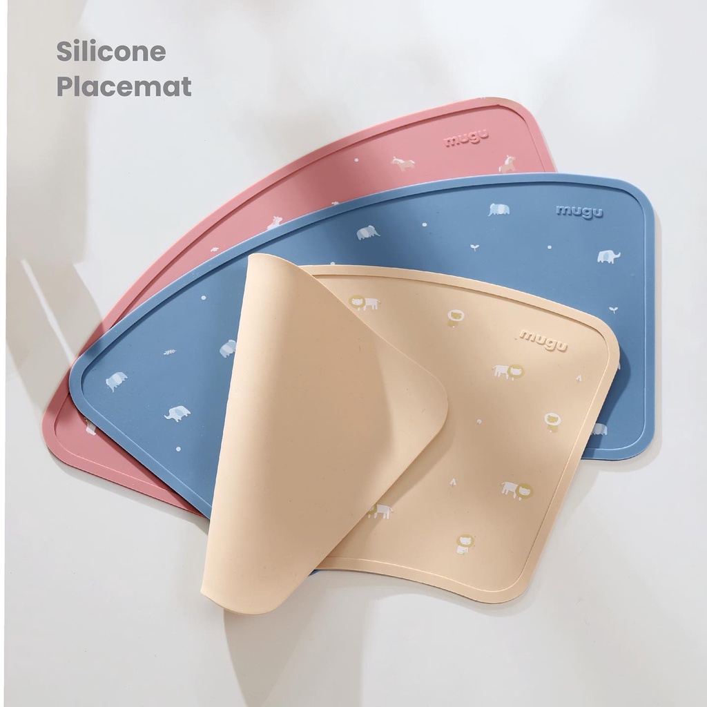 Mugu - Silicone Placemat / Alas Makan Bayi Anak