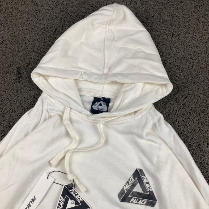 HOODIE PALACE WHITE FULL TAG LABEL CASUAL HYPE