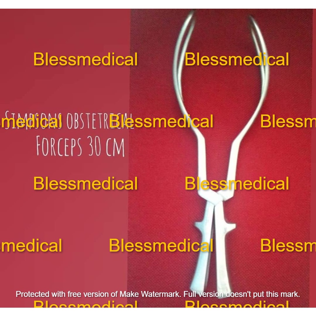 Simpson Obstetrical Forcep 30cm Premium