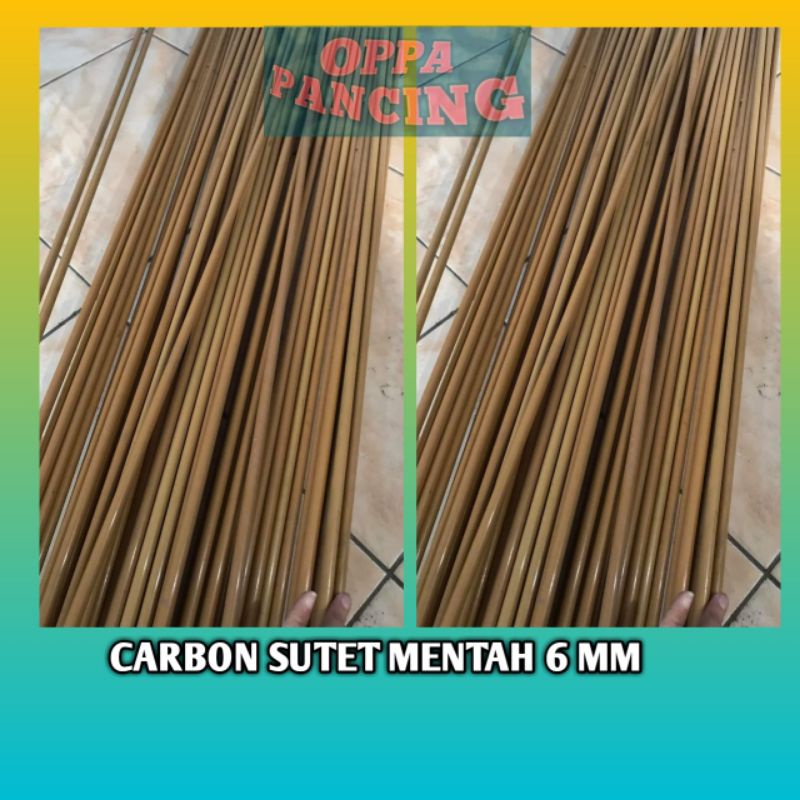 Carbon Sutet Mentah 6 mm