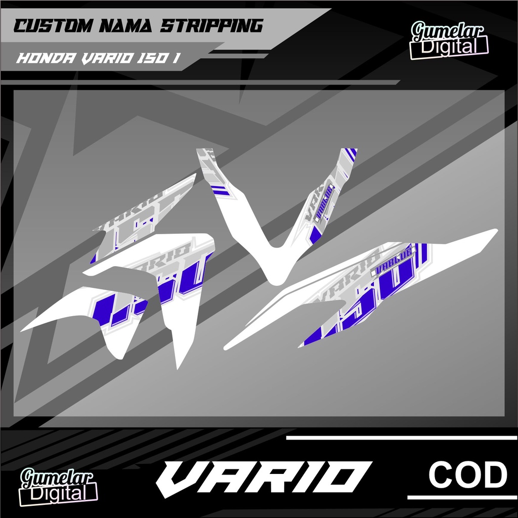 STRIPING VARIO 125/150 SIMPLE ELEGAN 2018-2021 02