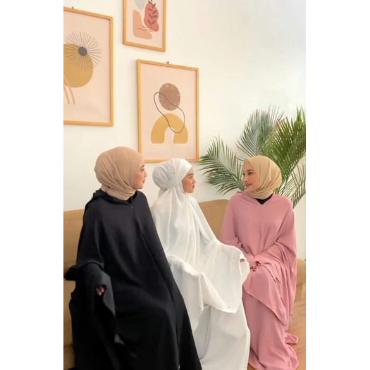 Mukena Dewasa Mukena Dewasa - Mukena Lesty 3in 1 JUMBO KRINGKLE AIRFLOW Terbaru(X5F2) Mukena Dewasa 