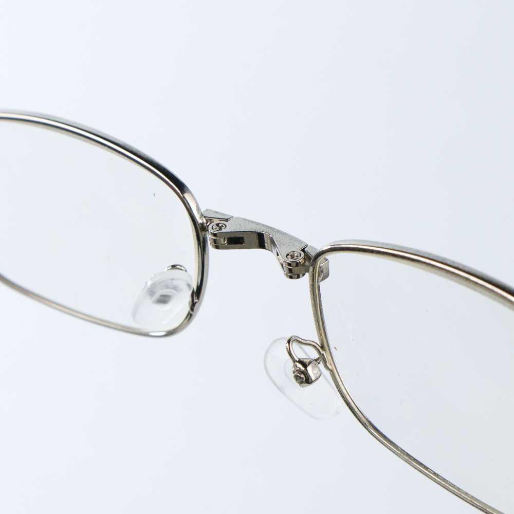 Kacamata Baca Rabun Dekat Folding Reading Glasses Anti Blue Light +1.5 - RGS30 - Silver