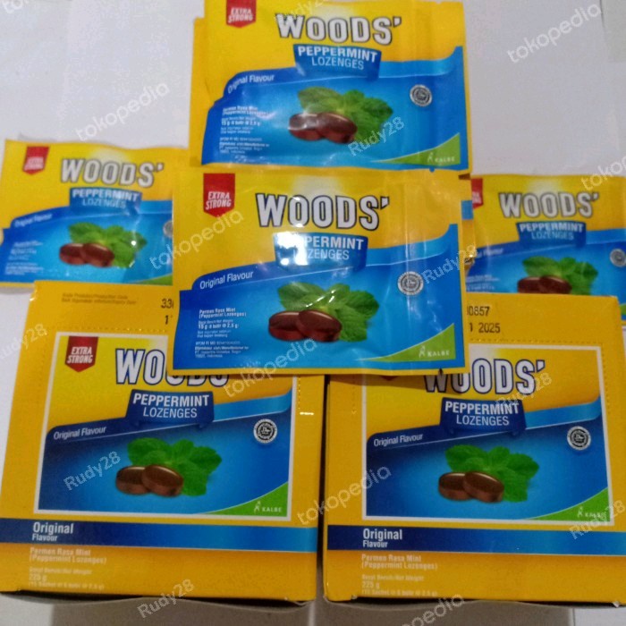 

Ready[bisa Cod] permen woods original box isi 15 sachet