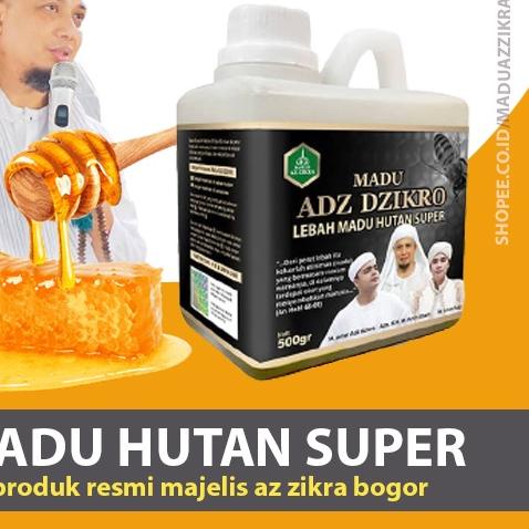 

♘ RESMI ADZ DZIKRO Hutan Super Manis Asli Az Zikra Azzikra Azikra 100% Kemasan Baru 500gr ➯