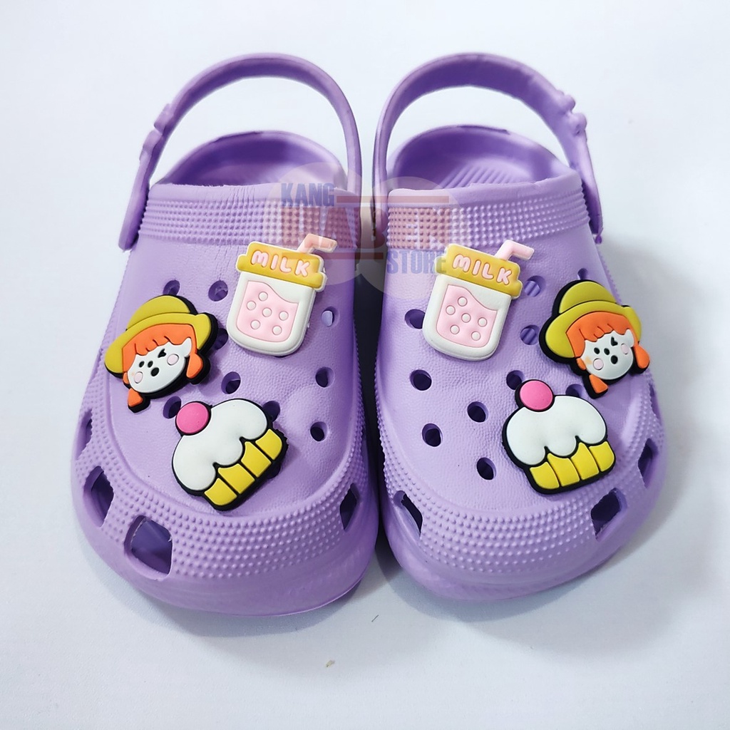 Habenkids Sandal Baim Jibbitz Lucu Anak Perempuan Size 25 -30 M805D