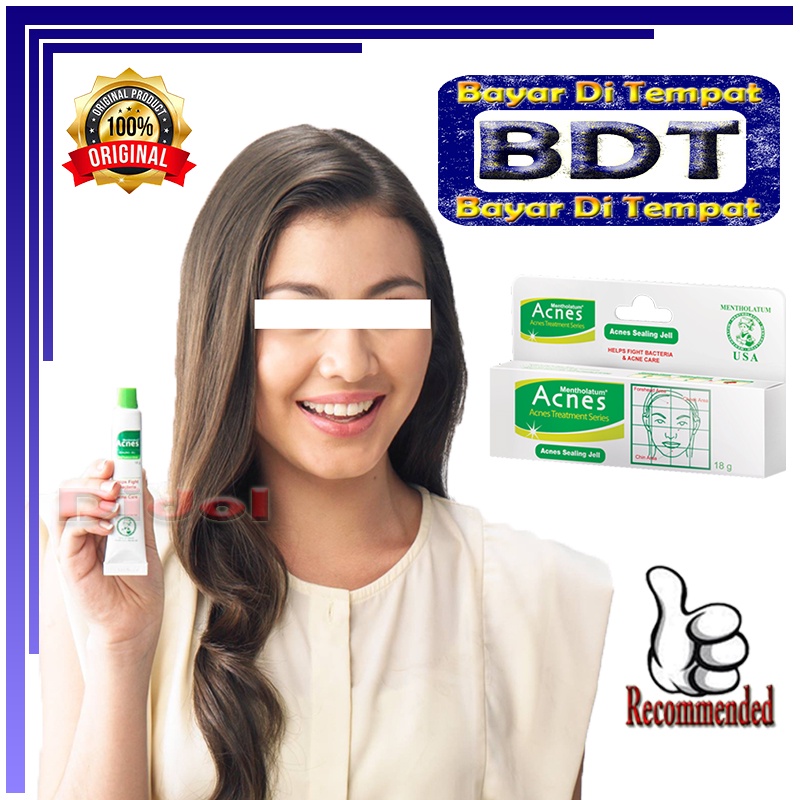 Cream Acne Penghilang Jerawat dan Bekasnya Cream Jerawat dan Bekas Jerawat Acnes Sealing Jell 9gr & 