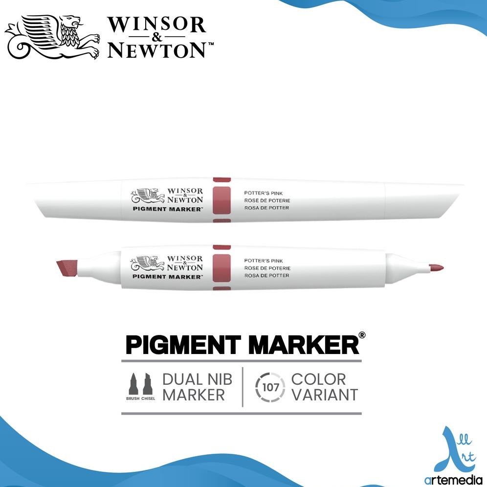 

Marker Winsor & Newton Dual Nib Pigment Marker Satuan Spidol Warna