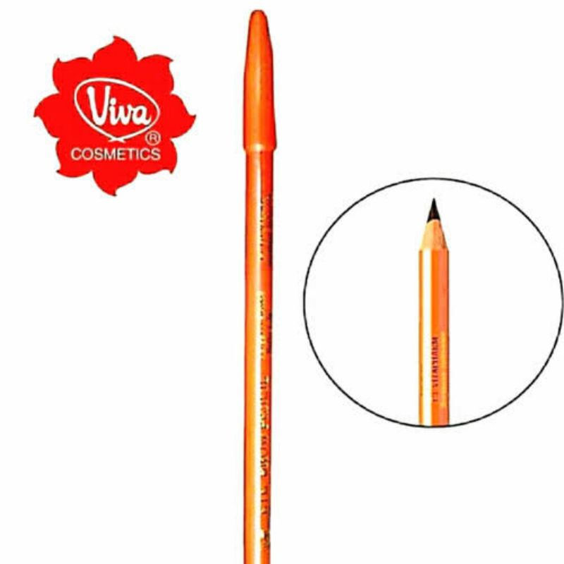 VIVA Cosmetic Eyebrow Pensil Alis Coklat Original BPOM