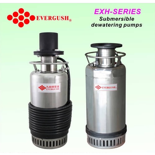 Pompa Air Tambak Evergush EXH-34 3HP/3PH