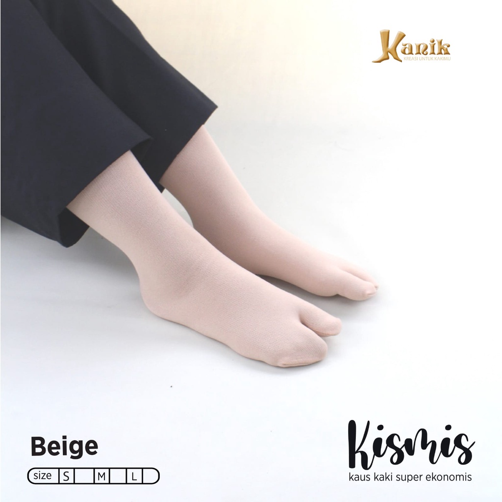 Kaos Kaki Kanik Kismis Jempol Plain KausKaki