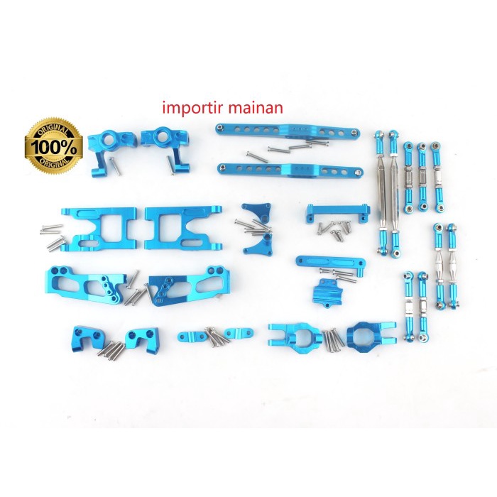 Set Metal Alloy Arm Rc Car Wltoys 12428 12427 12428B #Original