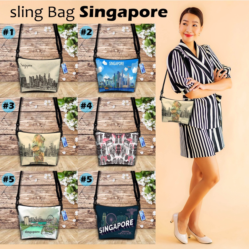 Tas singapore Singbag tas oleh-oleh