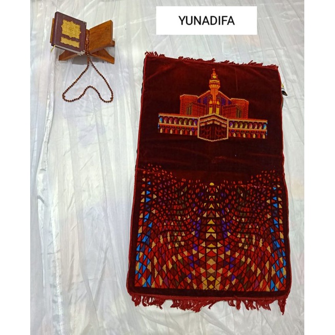 Sajadah busa turki tebal terdapat resleting