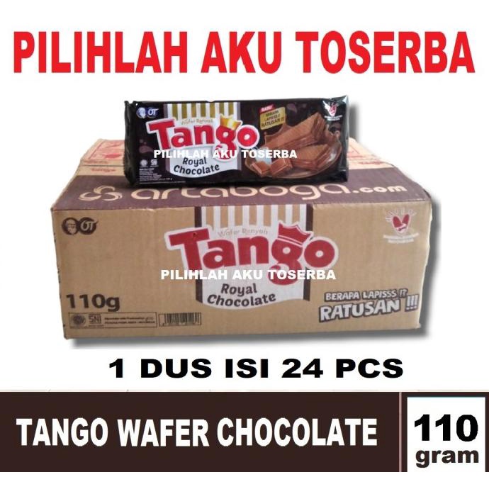 

Tango Wafer ROYAL CHOCOLATE 110 gr - ( HARGA 1 KARTON ISI 24 pcs )