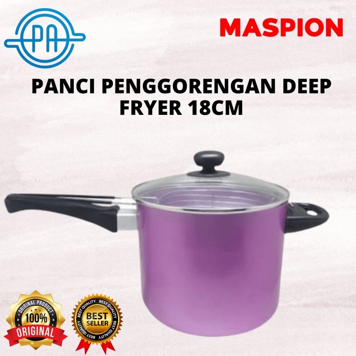 Terlaris Panci Penggorengan Maspion Deep Fryer 18Cm / Multifryer Maspion