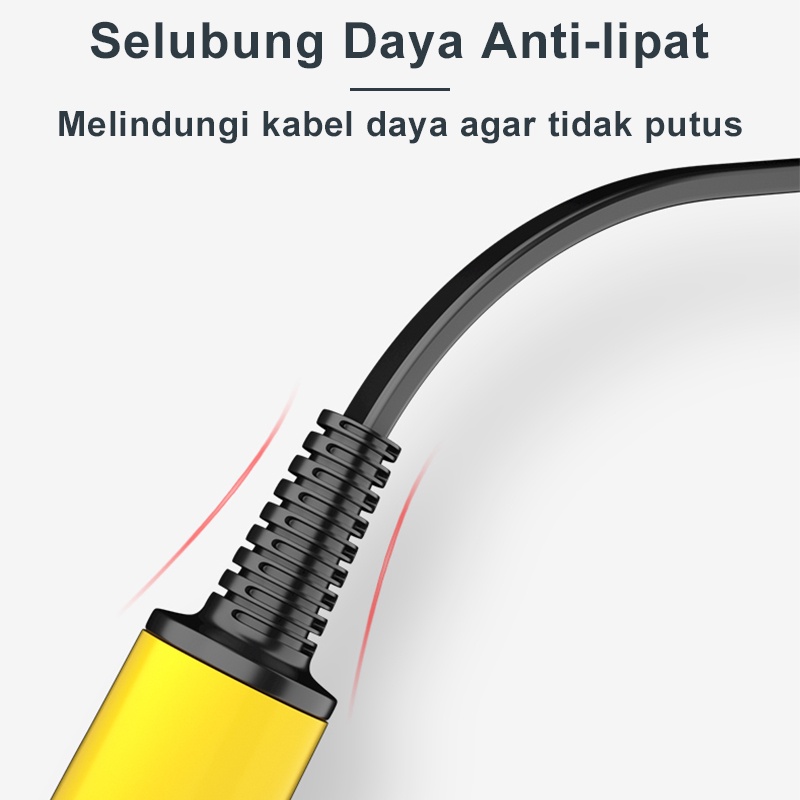 Deli Solder Listrik 40W 60W 350 ℃ Timah Solder Besi Tahan Karat Diameter 1mm Alat Perkakas Soldering Iron Solder Wire