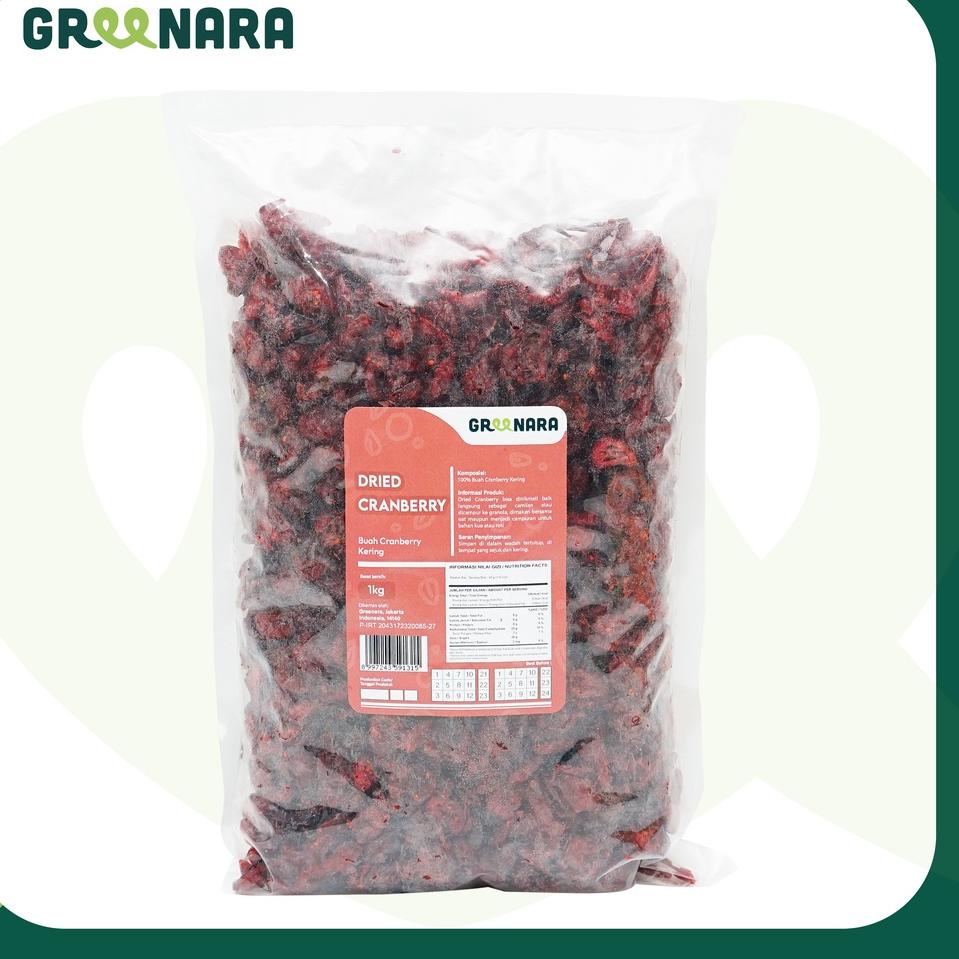 

♝ Dried Cranberry 1Kg / Buah Cranberry Kering 1kg ♝