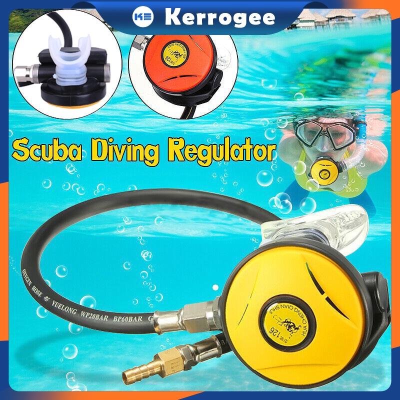 ⚡Bisa COD⚡Regulator 2nd Stage Kompresor Selang Hose Mouthpiece Selam Mouth Piece Diving  Alat Napas Nelayan Hookah Selam Dakor Octopus