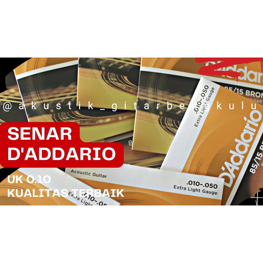 SENAR GITAR D'ADDARIO