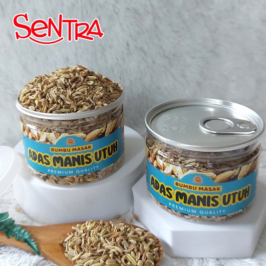 

Rempah Adas Manis Utuh || Bumbu Gulai Fennel Seeds Premium Kemasan PET CAN