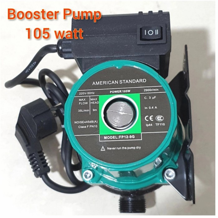 105 WATT MINI BOOSTER PUMP POMPA MINI PENDORONG