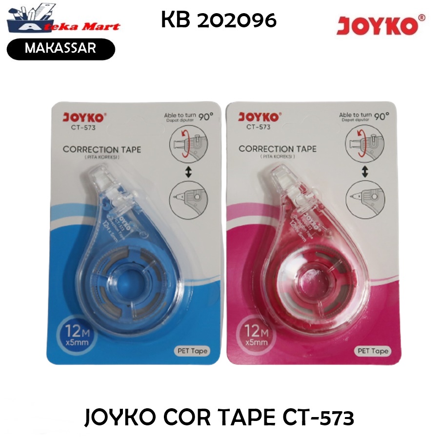 

[PCS] JOYKO CORRECTION TAPE CT-573 TIP EX KERTAS