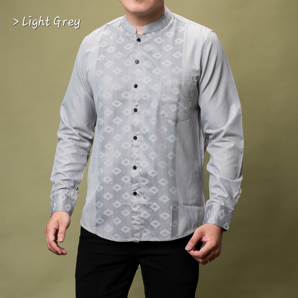 CDL 01 HEM KEMEJA KOKO SLIM FIT BAJU KOKO LENGAN PANJANG COLIN DION