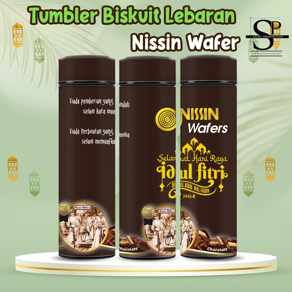 Tumbler Motif Biskuit Botol Minum Gambar Biskuit