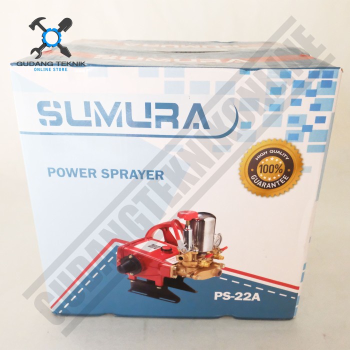 Pompa Steam Cuci Mobil Motor High Pressure PS22A SUMURA x MST22 MUSTANG / Jet Cleaner Power Sprayer Kepala Steam PS 22A SUMURA x MST 22 MUSTANG