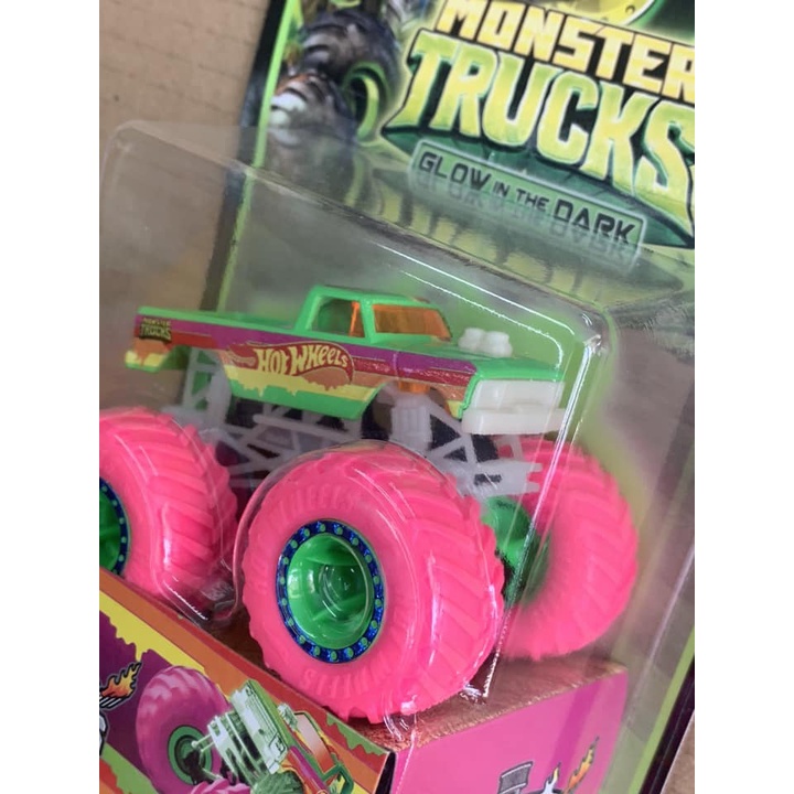 Hotwheels Monster Trucks Glow in the Dark Midwest Madness