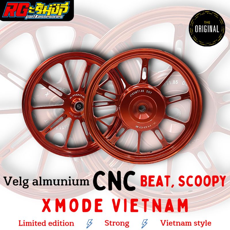 Ring velg alumunium xmode x-mode beat scoopy Vario 110 LED original vietnam