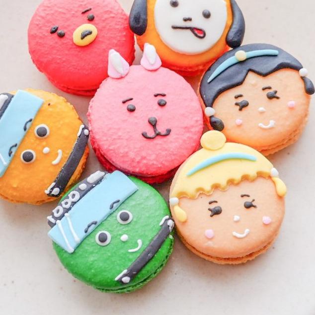 

► REGULAR MACARON KARAKTER ISI 6PCS ➣