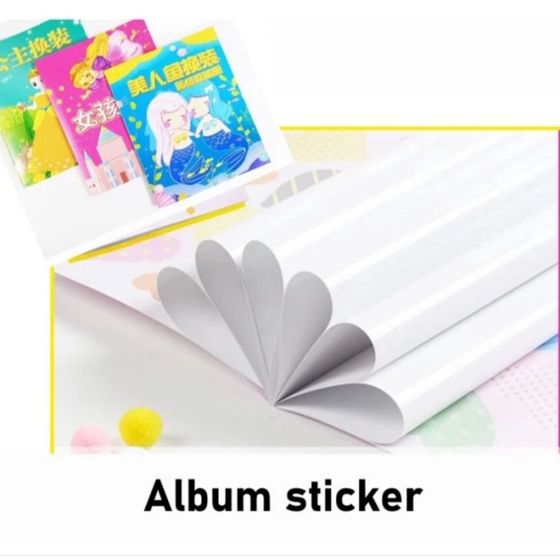 

Buku koleksi stiker anak, Album stiker anak