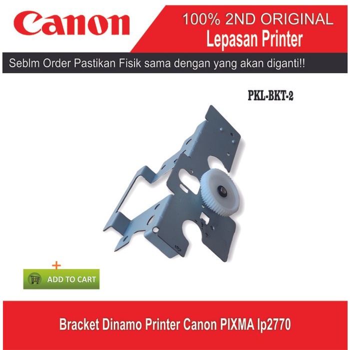 ET74 BDMP-CAN-1 Bracket Dinamo Printer Canon IP2770