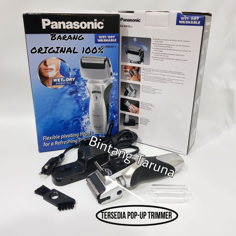 Shaver Wet/Dry Panasonic ES-RW30 Alat Cukur Panasonic ES-RW30 Shaver Panasinic ES-RW30-s