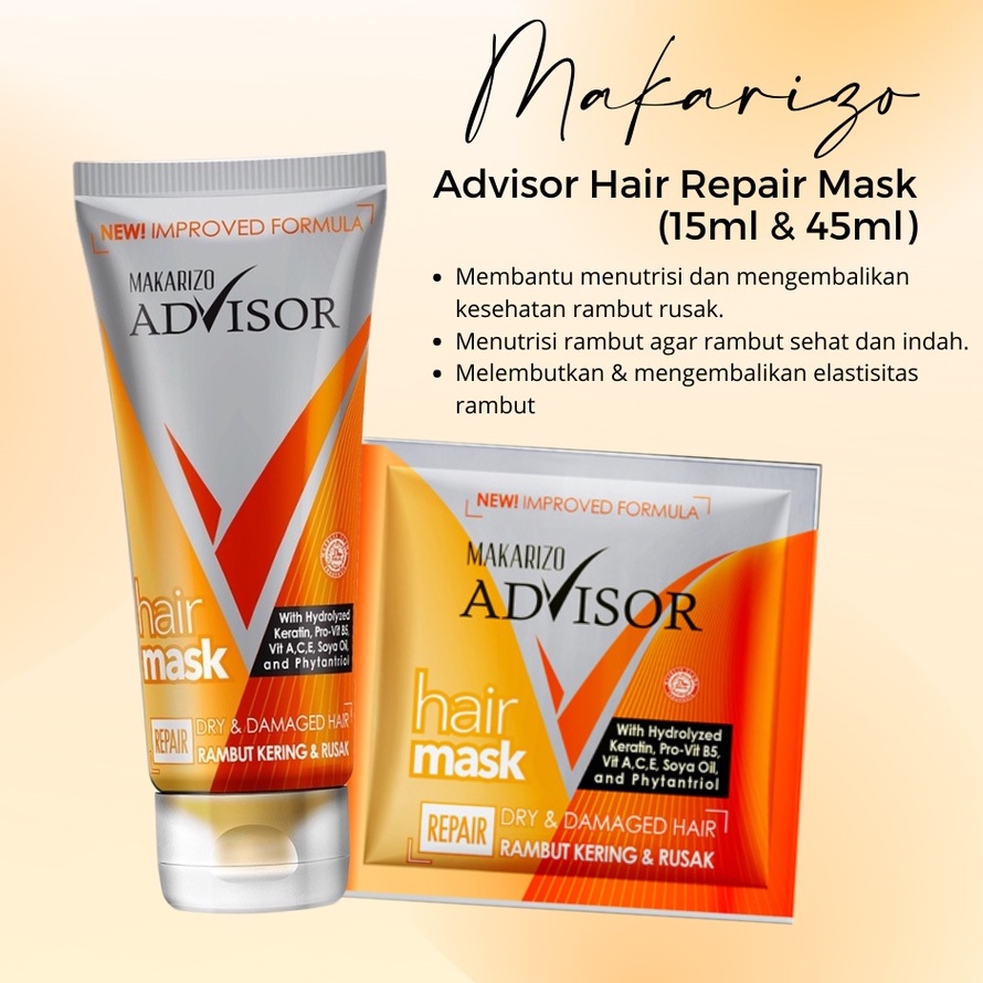 Makarizo Advisor Hair Repair Mask