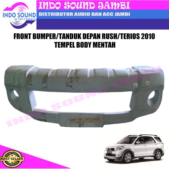 FRONT BUMPER/TANDUK DEPAN RUSH/TERIOS 2010 TEMPEL BODY WARNA MENTAH