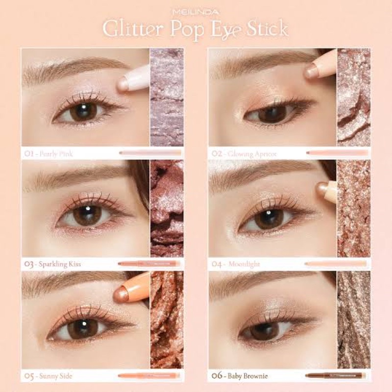 MEILINDA Glitter Pop Eye Stick