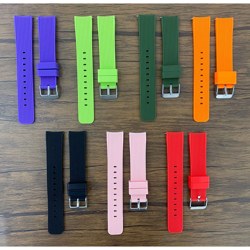 Strap Rubber Universal for Smartwatch 20mm V.2