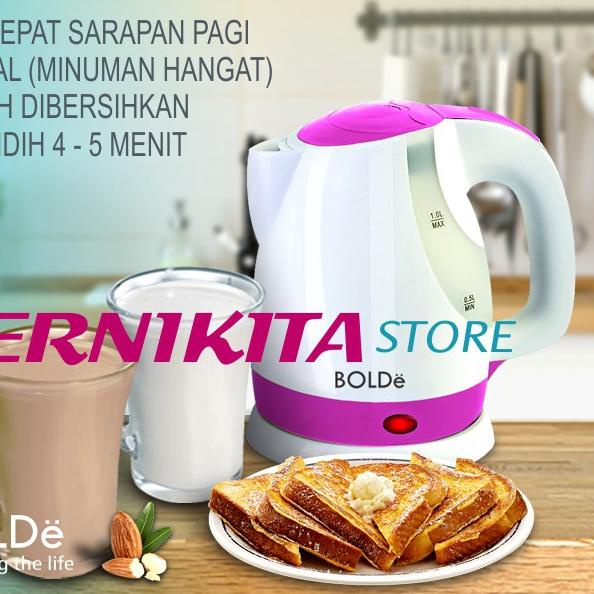 ➮ BOLDe SUPER KETTLE - Teko Listrik Pemanas Air ✩