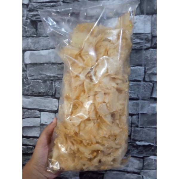 

keripik singkong kriwil ori/pedas 500g