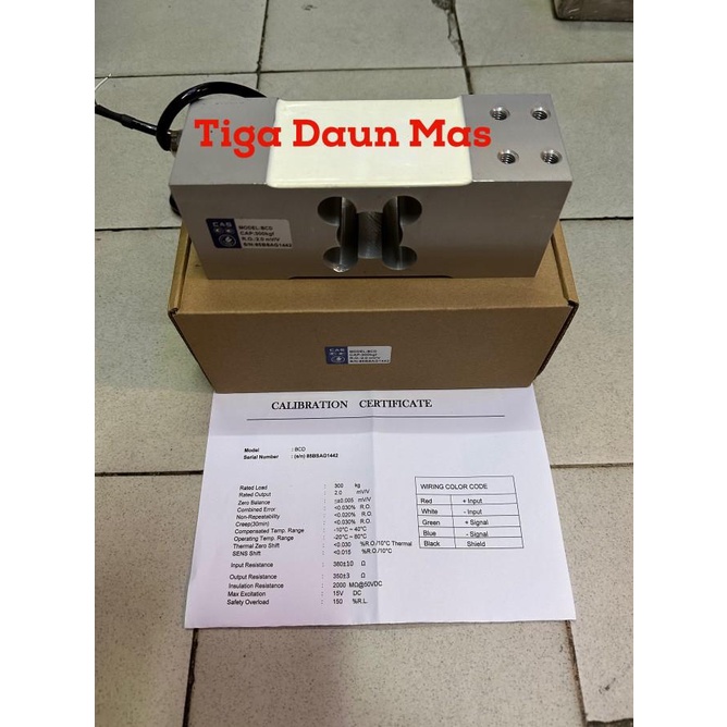 Load Cell Timbangan Cas Bcd 300 Kg Sensor Timbangan Cas Bcd 300 Kg