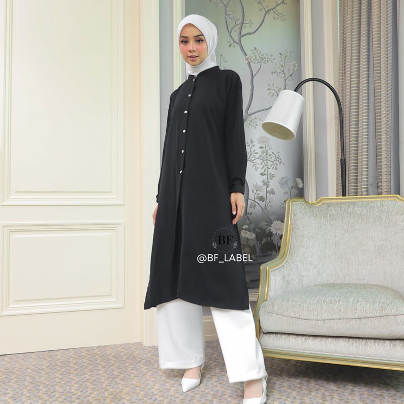 Tunik Amanda Bahan Cringkle Crinkle Airflow Premium Model Terbaru 2023