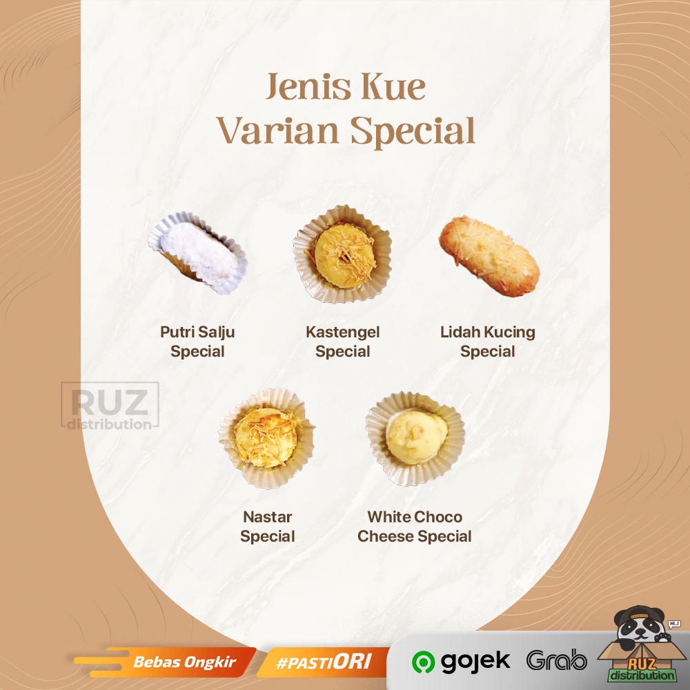 J&amp;C Cookies JnC Cookies Toples Kaca Special