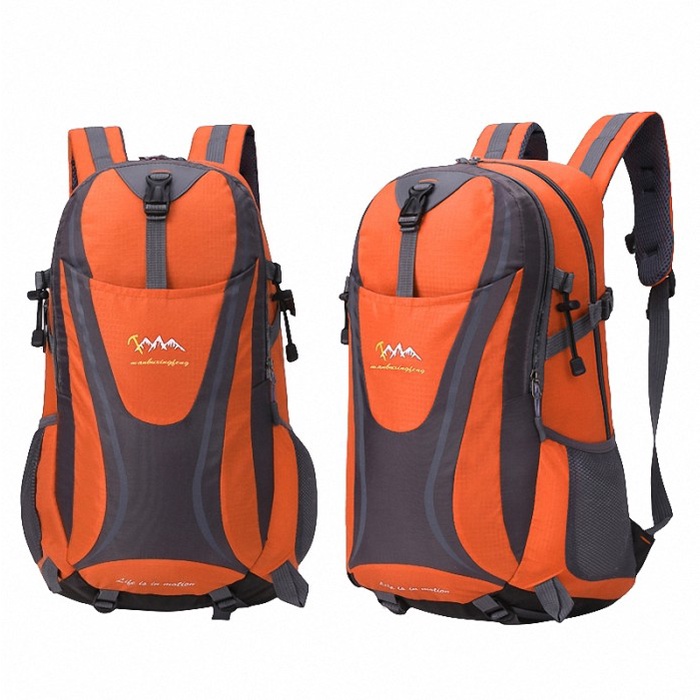 Tas Ransel Pria Freeknight Tas Ransel Pria Backpack Tas Gunung Hiking Anti Air TR111 - Orange(B4C9) 