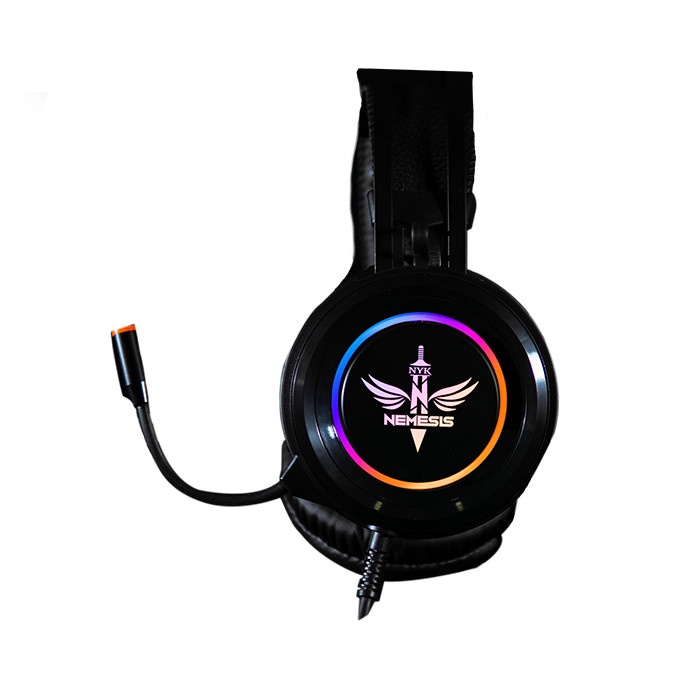 Headphone Headset Gaming RGB NYK HS-N09 RUBICK