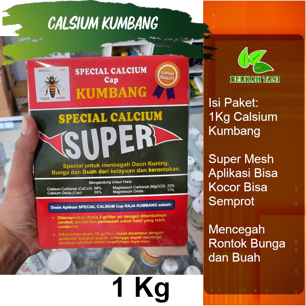 PUPUK CALSIUM KUMBANG SUPER 1 KG CAP KUMBANG